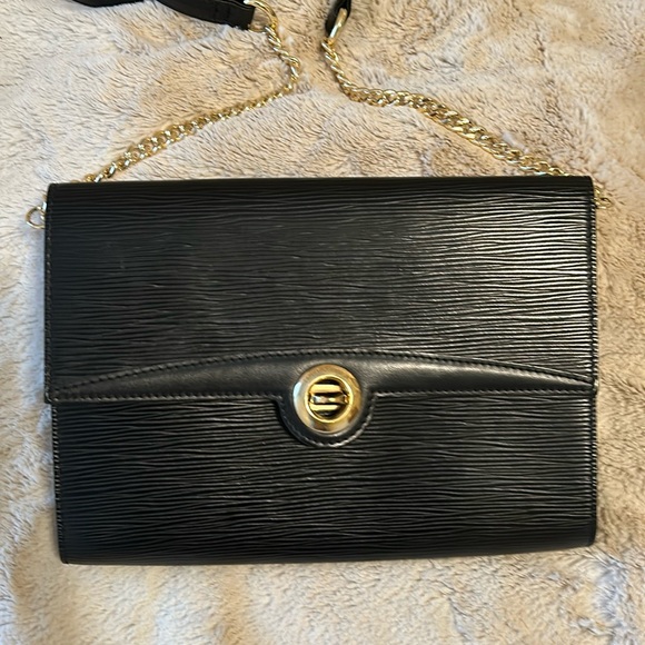 Louis Vuitton Handbags - LOUIS VUITTON Epi Pochette Arche Black Crossbody Bag